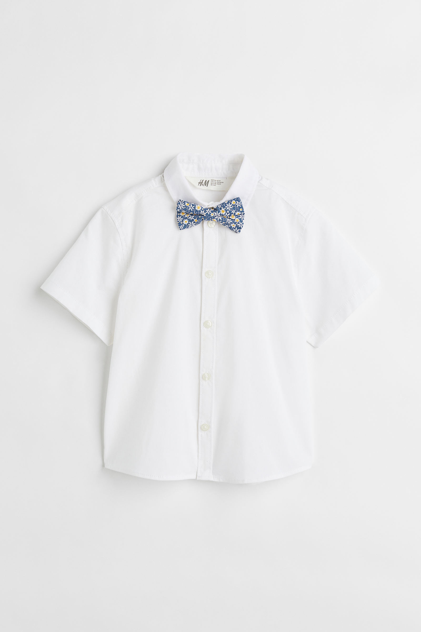 Camisa blanca niño h&m online