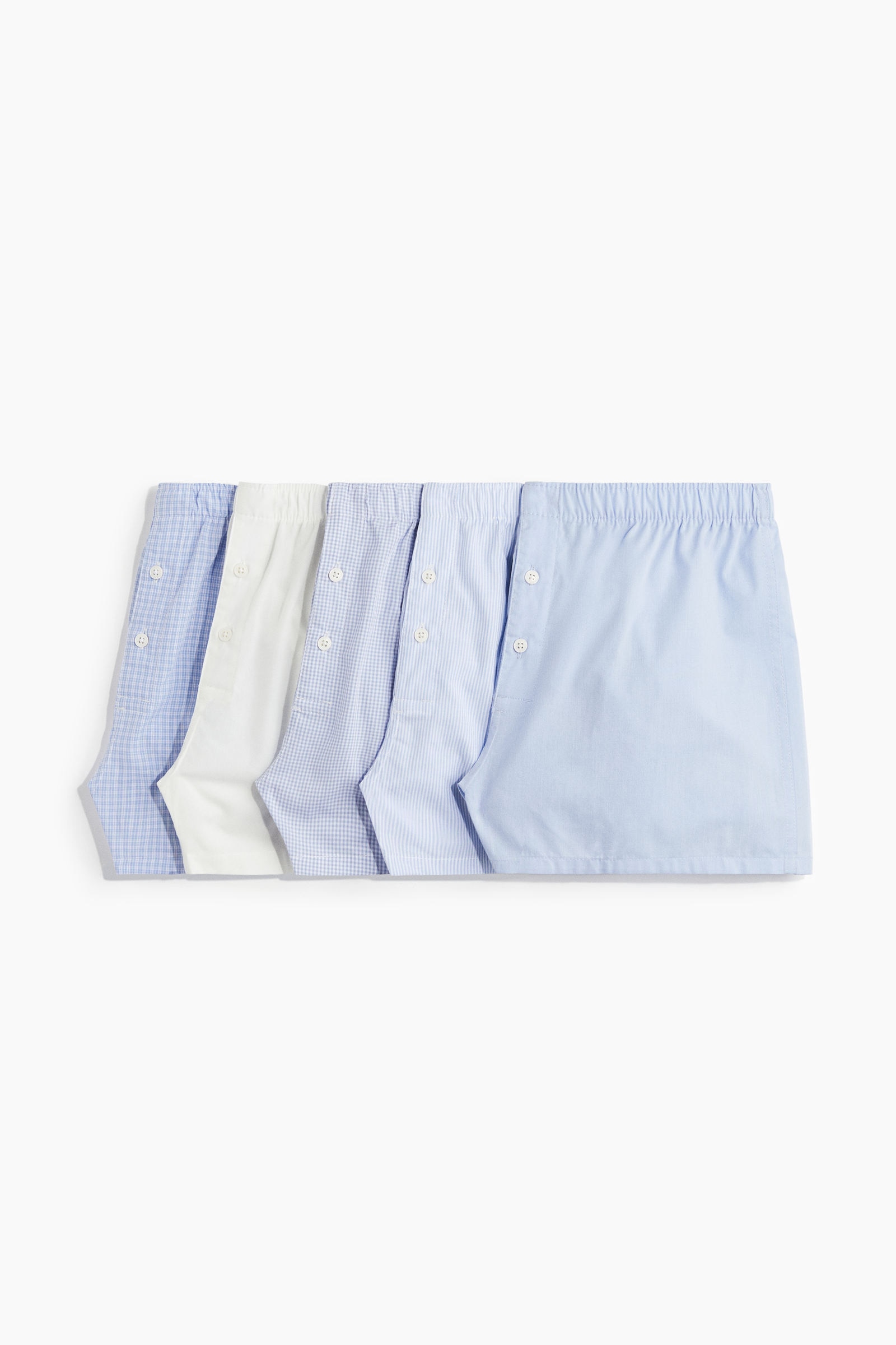 Pack de 5 calzoncillos bóxer de algodón a $11.495